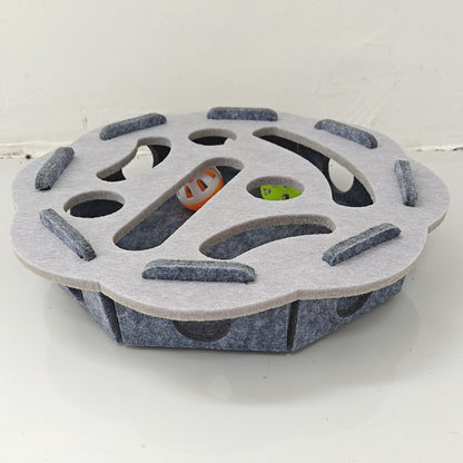 Laberinto interactivo para gatos - juguete rompecabezas estimulante.