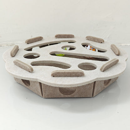 Laberinto interactivo para gatos - juguete rompecabezas estimulante.