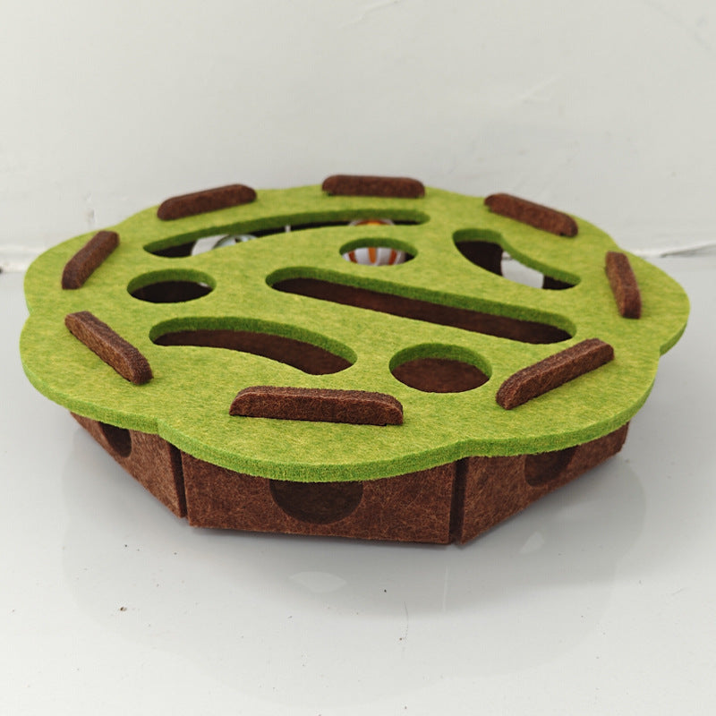 Laberinto interactivo para gatos - juguete rompecabezas estimulante.