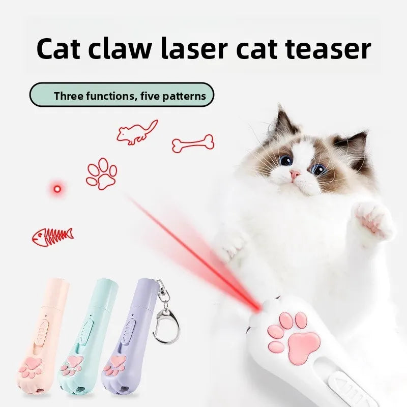 Puntero láser USB interactivo para mascotas