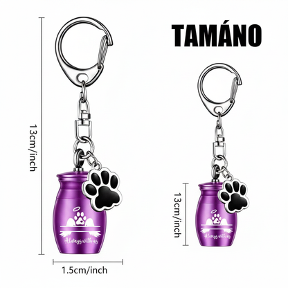 Llavero conmemorativo, tamano