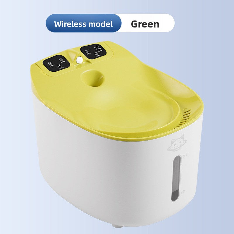 Fuente de agua automática con filtro para mascotas