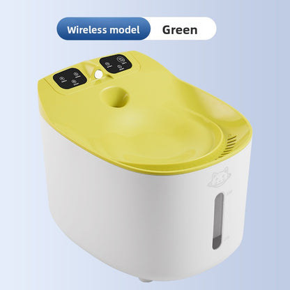 Fuente de agua automática con filtro para mascotas