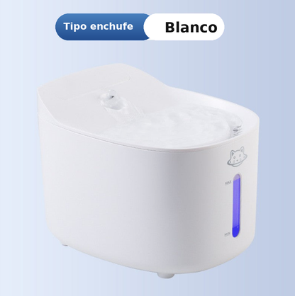 Fuente de agua automática con filtro para mascotas